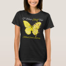 Search for childhood cancer tshirts Butterfly