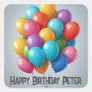 Search for happy birthday balloons stickers Rainbow