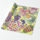 Search for floral print wrapping paper Yellow
