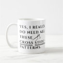 Search for stitching mugs Cross stitch