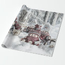 Search for gnomes wrapping paper Snow