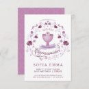 Recherche de primera comunion invitations Fille