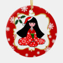 Recherche de poupée de kokeshi ornements Mignon