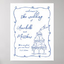 Search for blue wedding signs Blue and white