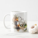Search for fox sake mugs Watercolor