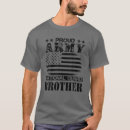 Recherche de frère militaire tshirts Fier