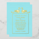 Search for aqua and gold on wedding invitations Foil