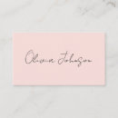 Search for signature business cards Cosmetologist