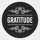 Recherche de gratitude autocollants Reconnaissance