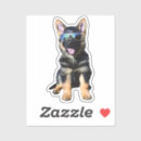 Search for puppy with glasses stickers Pet
