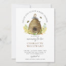 Search for vintage bee invitations Mommy to be