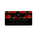 Search for gold circle return address labels White