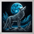 Search for black wolf posters Mountains
