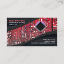 Recherche de informatique cartes visite Élégant