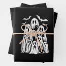 Search for spooky ghost wrapping paper Skull