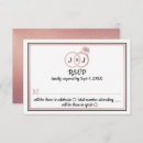 Recherche de faux rose gold foil invitations Tendance