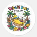 Search for funny fruit stickers Tropical