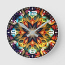 Recherche de mandala conception horloges Kaléidoscope