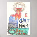 Search for chat posters Le chat noir