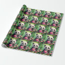Recherche de panda kawaii papier cadeau Mignon