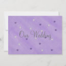 Search for purple and silver wedding invitations Lavender