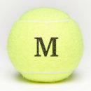 Search for tennis balls Initials