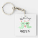 Search for punny keychains For her