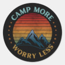 Search for hike more worry less stickers Adventure