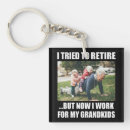Search for retirement square keychains Grandpa