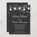Search for new orleans bridal shower invitations Fleur de lis