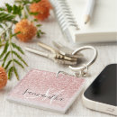 Search for sparkly keychains Pink