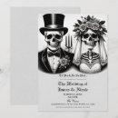 Search for october wedding invitations Skull