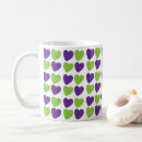 Search for green and purple mugs Cute