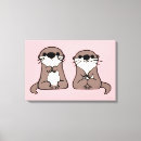 Search for sea otter canvas prints Disney pixar