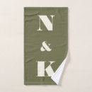 Search for olive green bath towels Minimalist