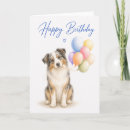 Search for australian shepherds cards Aussie dog