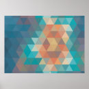 Recherche de motif triangles posters Illustration