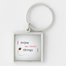 Search for little things keychains Inspirational