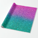 Search for aqua blue wrapping paper Unicorn