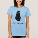 Search for black cats rule tshirts Kitty