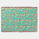 Search for vintage paisley blankets Modern