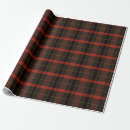 Search for tartan christmas wrapping paper Red