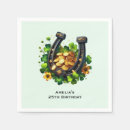 Search for shamrock napkins Good luck