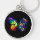 Search for rainbow flower keychains Rose