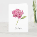 Search for peony thank you cards Botanical
