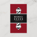 Recherche de homme rouge cartes visite Coiffeur