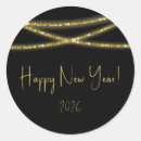 Search for sparkling happy new year stickers New years party