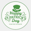 Search for leprechaun stickers Happy st patricks day