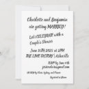 Search for black bridal shower invitations Chic