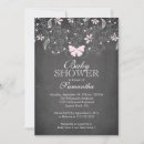 Recherche de rose noir baby shower invitations Fleurs